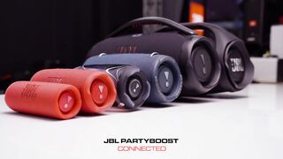 JBL Partyboost Connecte for 6 speaker play at the same time!