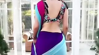 Dayan Lage kabi bayn Lage colorful saree fashion south Indian saree fashion