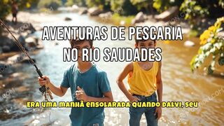 Aventuras de Pescaria no Rio Saudades