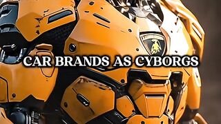 Car brands as cyborg