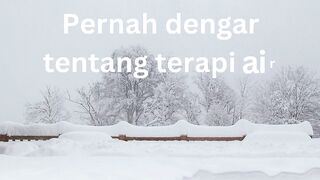 Pernah mandi air es?