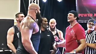 He messed with Arm Wrestling Legend