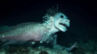 viral, look at this diver recording the terrible inhabitants of the ocean