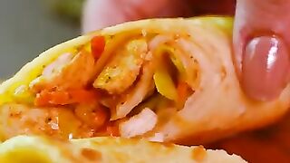 Best Chicken Crepe Rolls ???? #Shorts #food #SuperChef