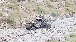 Old Vehicle are in Hilly area With Merawas Voice