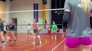 love hitting oppo #fyp #volleyball #athlete #foryou #womensvolleyball #middleblocker #volleyballworld