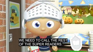 Super Why! The Ghost Who Was Afraid of Halloween (2008) Part 2/8