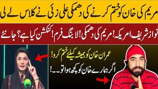 Maryam Nawaz Threat to Imran Khan | AliZai Strong Reply | Nawaz Sharif in USA | Lobbying Firm