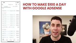 How To Make Money With Google Adsense For Beginners 2022 ($100 a Day)