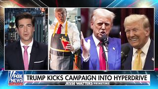 TRUMP KICKS COMPAIGN INTO HYPERDRIVE