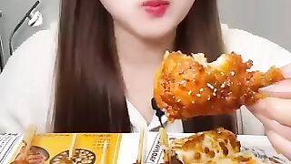 먹방 먹는 소리, Chicken Kabab/Skewers Eating #asmr #mukbang #eating #312