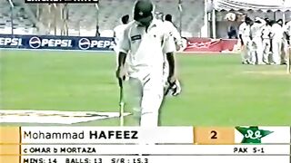 Yasir Hameed.. First Man to Score 100 in Each Innings of its Debut Test