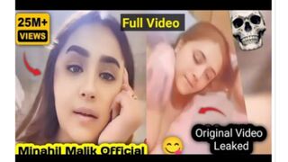 New part Minahil Malik leaked video