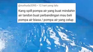 Rekomendasi POMPA air celup❗Murah, Kuat, dan Otomatis