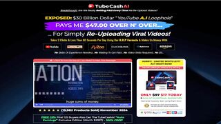 Tube Cash AI Review: Re-Upload Viral YouTube Videos For Income