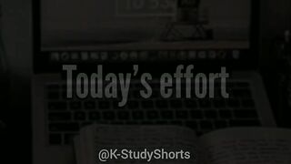 Tomorrow s Success???????? Study Motivation #shorts #study #quotes #motivation