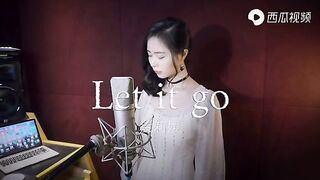 魅力女声火力全开，霸气翻唱冰雪奇缘《Let it go》，带你重温经典！【袁莉媛】