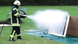 The Most Powerful Firefighting Gun: Exploring the IFEX Impulse System #russia #reels #viralvideoシ #technology