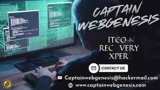 Bitcoin Scam and Stolen Crypto Recovery Solution – Captain WebGenesis