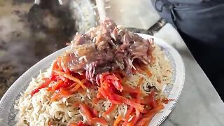 Afghani Kabuli Pulao Recipe - National Dish of Afghanistan