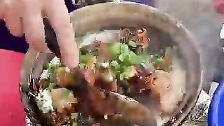 Popular Claypot Chicken Rice of Malaysian