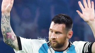 Messi the GOAT, what is doing messi?