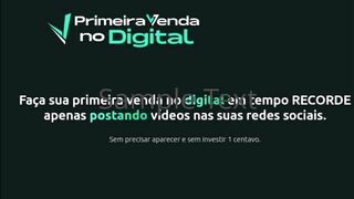 Primeira venda no digital