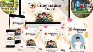 Imagination Station Review: Unlock Endless Opportunities with 101 Animated Kids Stories & Unrestricted PLR Rights!