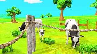 Moo Moo Brown Cow On The Farm ｜ Song For Children ｜ +More Kids Songs & Nursery Rhymes.