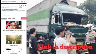 Viral di Cipondoh Tangerang. Supir truk kontainer tabrak lari. Dan kabur hingga nabrak nabrakin orang lain. Dikejar massa dikasih pelajaran