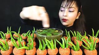 Asmr eating pani puri with chili | eating video