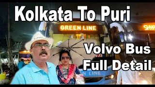 Kolkata To Puri Bus Journey#Volvo Bus Reviews