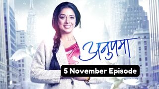 Anupama 5th November 2024 Episode | Anupama Today NEW PROMO