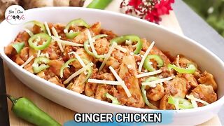 Restaurant Style Ginger Chicken by (YES I CAN COOK)