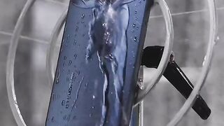 Curious how the TECNO _SPARKGo1 holds up against splashes_ Watch our IP54 water resistance test video to find out_ _TECNO _SPARKGo1 _LightningFast _Fy