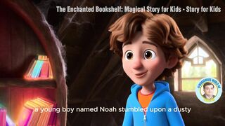 The Enchanted Bookshelf Magical Story for Kids