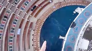 Diving From Sky High Building