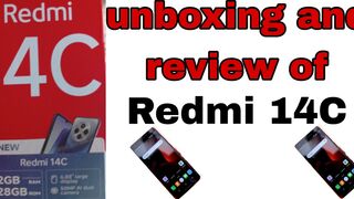 Review and unboxing of Redmi 14C || budget power house? || Sir Jamshaid Technology