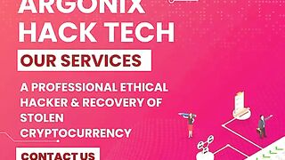 ARGONIX HACK TECH // BEST BITCOIN RECOVERY EXPERT TO RECOVERY SCAMS