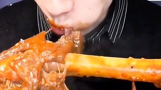 ASMR MUKBANG DENGKIL KAMBING MUDA