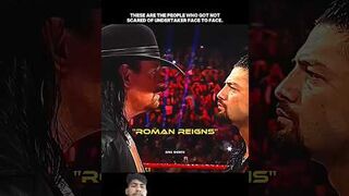 Roman Reigns and undertaker fight