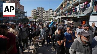 Displaced Palestinians in Gaza react to Trump's election win