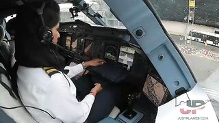 ETIHAD AIRBUS A380 Takeoff Abu Dhabi | Flight Deck GoPro View