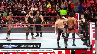 FULL MATCH: Reigns, Strowman & Lashley vs. Owens, Zayn & Mahal: Raw, April 30, 2018