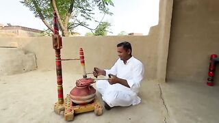 Saag Makkhan Malai Aur Makki Ki Roti - Traditional Saag Recipe - Punjabi Saag - Village Life Punjab