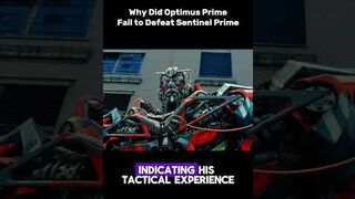 Why did Optimus Prime fail to defeat sentient Prime