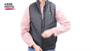 Heated Vest for Men USB Electric Thermal Jacket Winter Warm Hunting