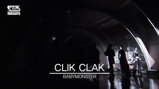 BABYMONSTER (베이비몬스터) - CLIK CLAK @인기가요 inkigayo 20241110