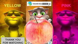 Learn Colors in My Talking Tom _ Pocoyo Colours for Children Toddles for kids _ Nursery Rhyme