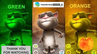 Learn Colors in My Talking Tom _ Pocoyo Colours Toddles